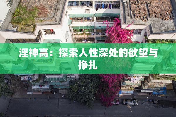 淫神高：探索人性深处的欲望与挣扎