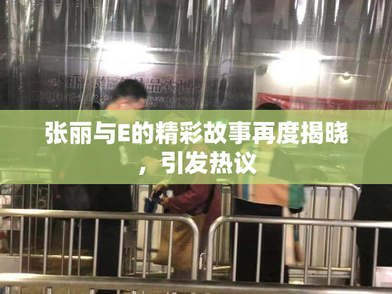 张丽与E的精彩故事再度揭晓，引发热议