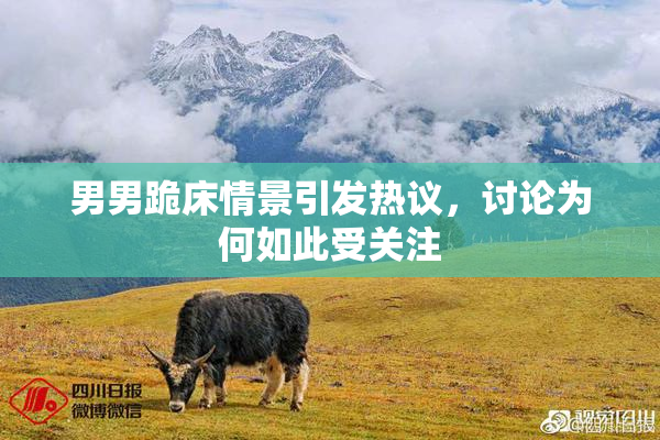 男男跪床情景引发热议，讨论为何如此受关注