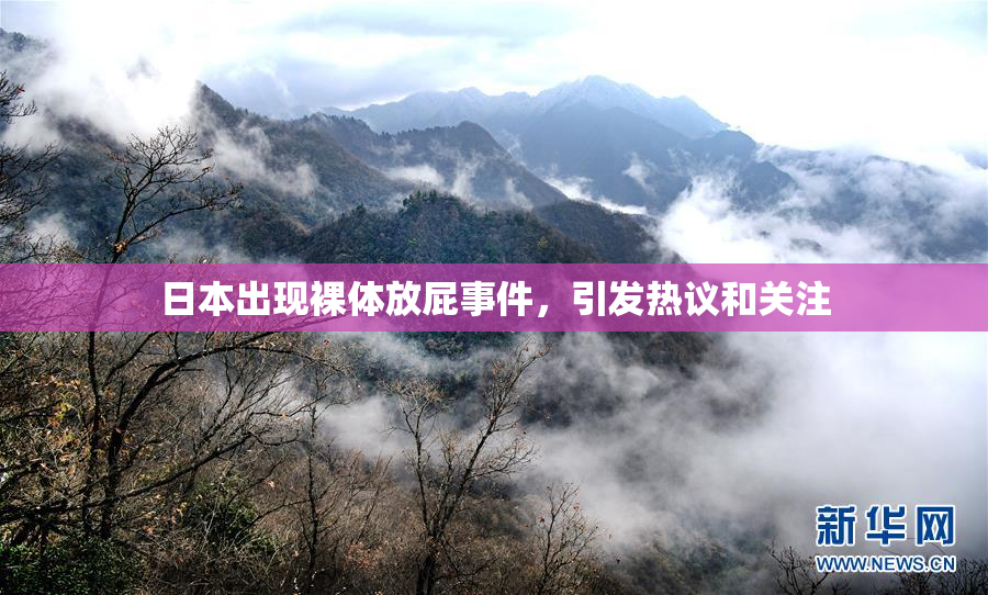 日本出现裸体放屁事件，引发热议和关注