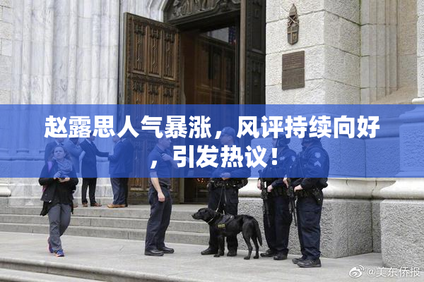 赵露思人气暴涨，风评持续向好，引发热议！