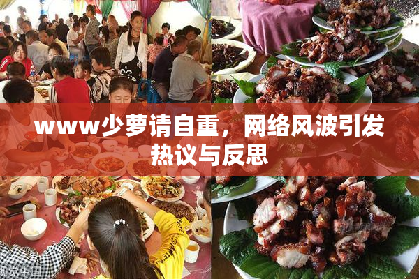 www少萝请自重，网络风波引发热议与反思