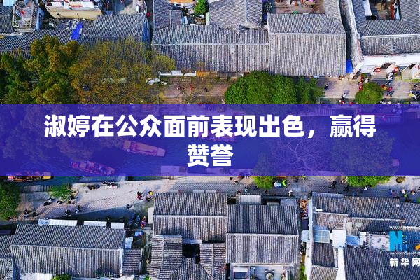 淑婷在公众面前表现出色，赢得赞誉
