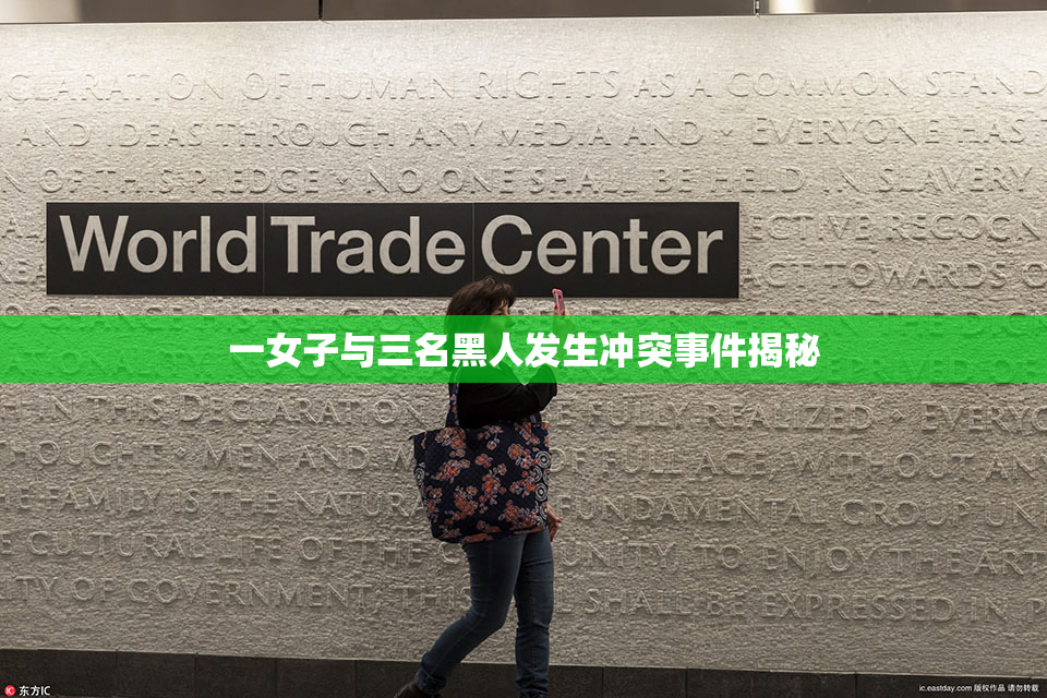 一女子与三名黑人发生冲突事件揭秘
