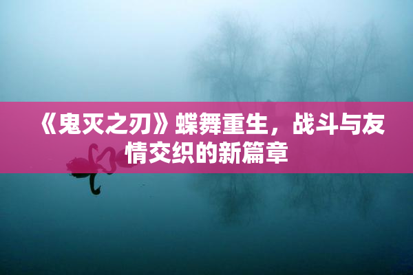《鬼灭之刃》蝶舞重生，战斗与友情交织的新篇章