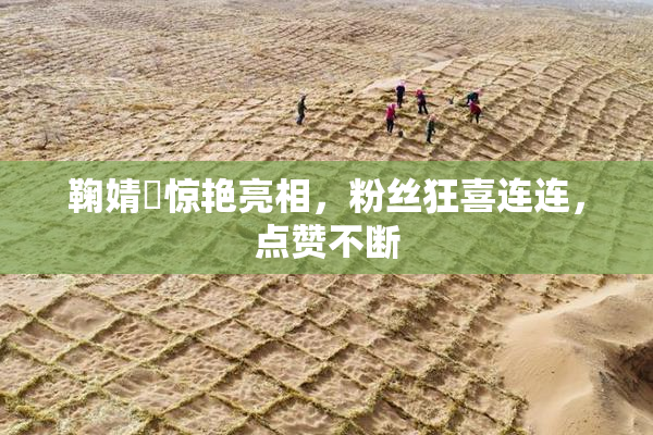鞠婧祎惊艳亮相，粉丝狂喜连连，点赞不断