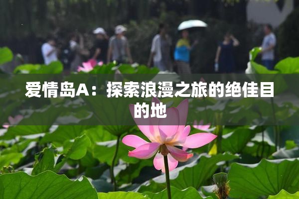 爱情岛A：探索浪漫之旅的绝佳目的地