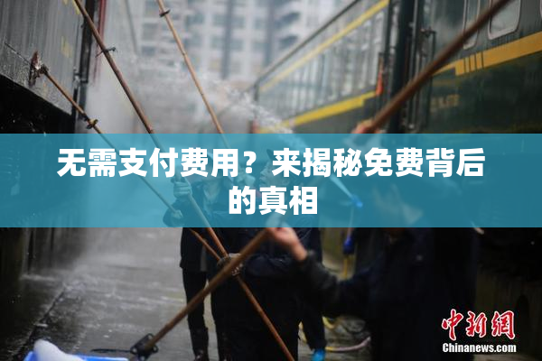 无需支付费用？来揭秘免费背后的真相