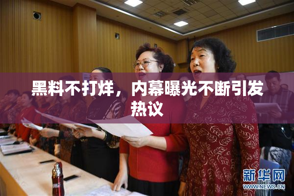 黑料不打烊，内幕曝光不断引发热议