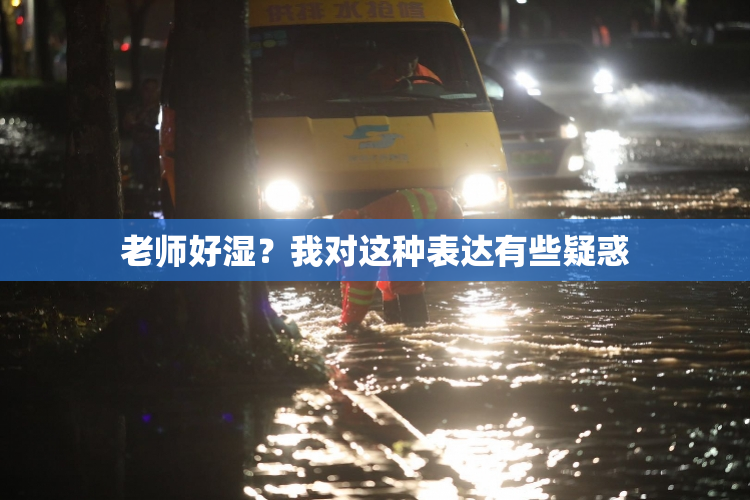 老师好湿？我对这种表达有些疑惑