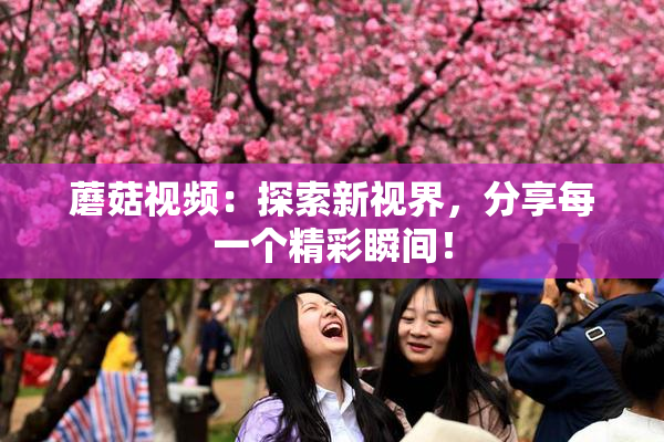 蘑菇视频：探索新视界，分享每一个精彩瞬间！
