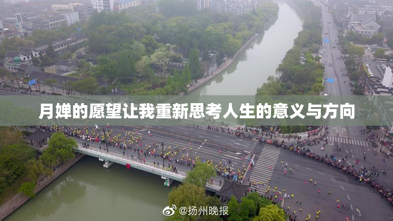 月婵的愿望让我重新思考人生的意义与方向