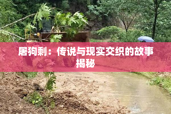 屠狗剩：传说与现实交织的故事揭秘