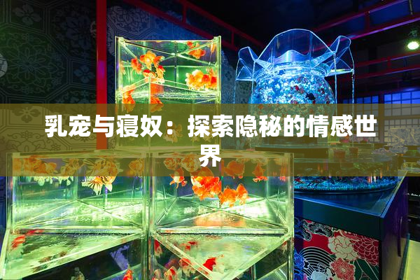 乳宠与寝奴：探索隐秘的情感世界