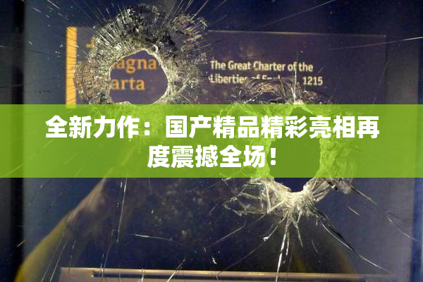 全新力作：国产精品精彩亮相再度震撼全场！