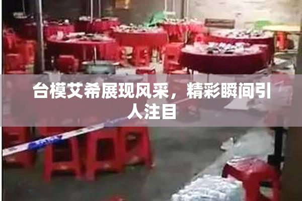 台模艾希展现风采，精彩瞬间引人注目