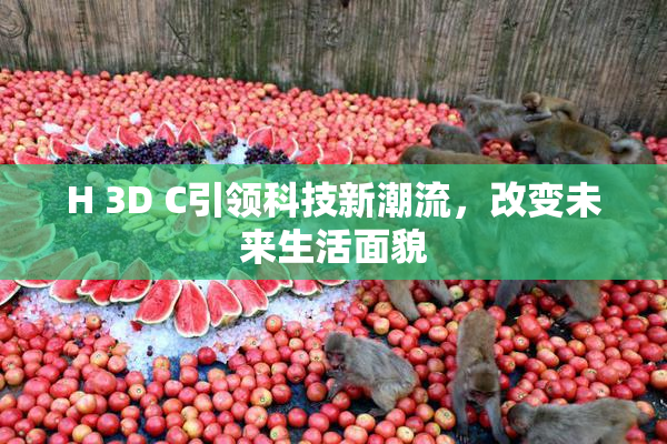 H 3D C引领科技新潮流，改变未来生活面貌