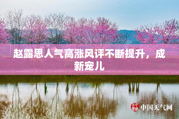 赵露思人气高涨风评不断提升，成新宠儿