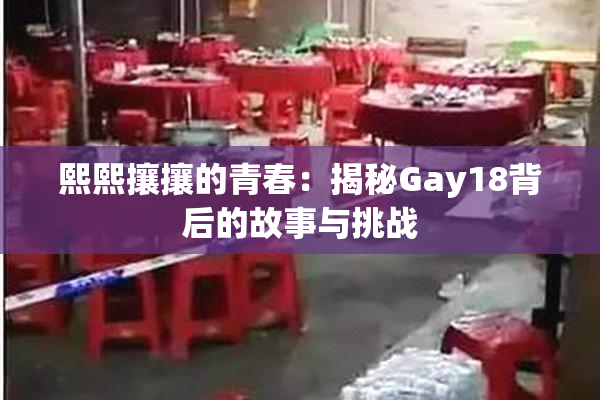 熙熙攘攘的青春：揭秘Gay18背后的故事与挑战