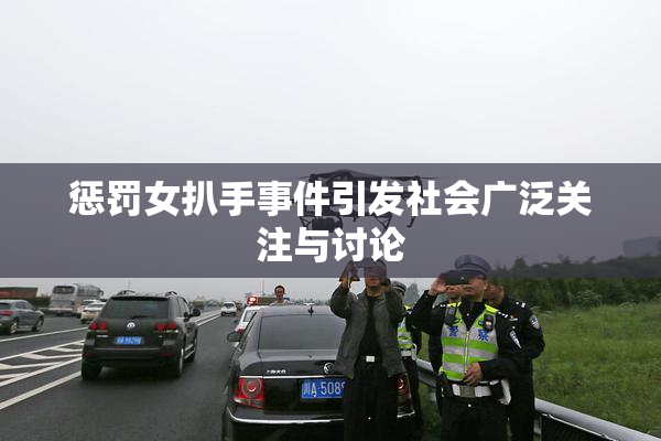 惩罚女扒手事件引发社会广泛关注与讨论