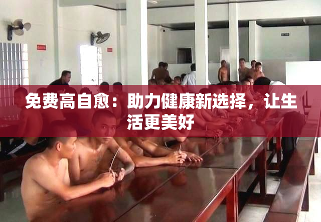 免费高自愈：助力健康新选择，让生活更美好