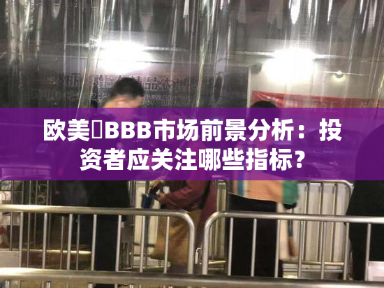 欧美槡BBB市场前景分析：投资者应关注哪些指标？