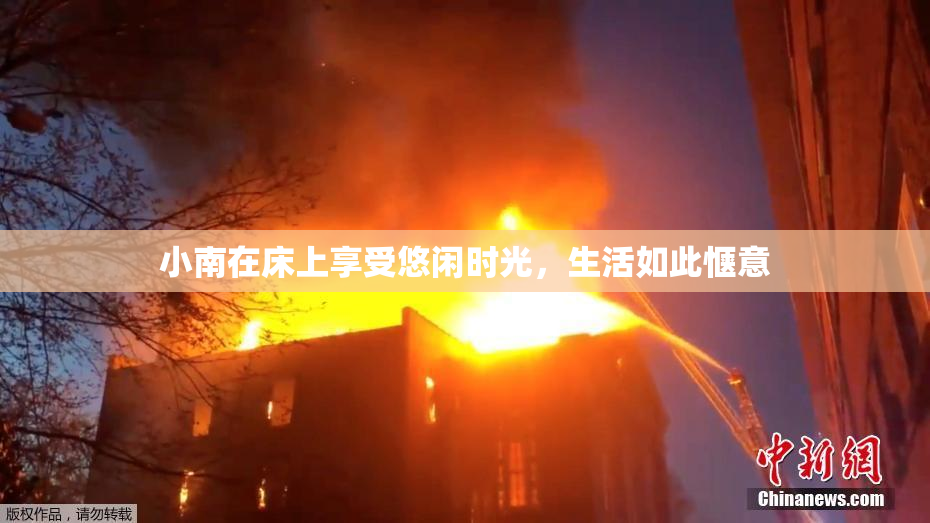 小南在床上享受悠闲时光，生活如此惬意