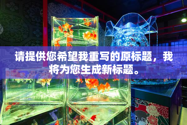 请提供您希望我重写的原标题，我将为您生成新标题。