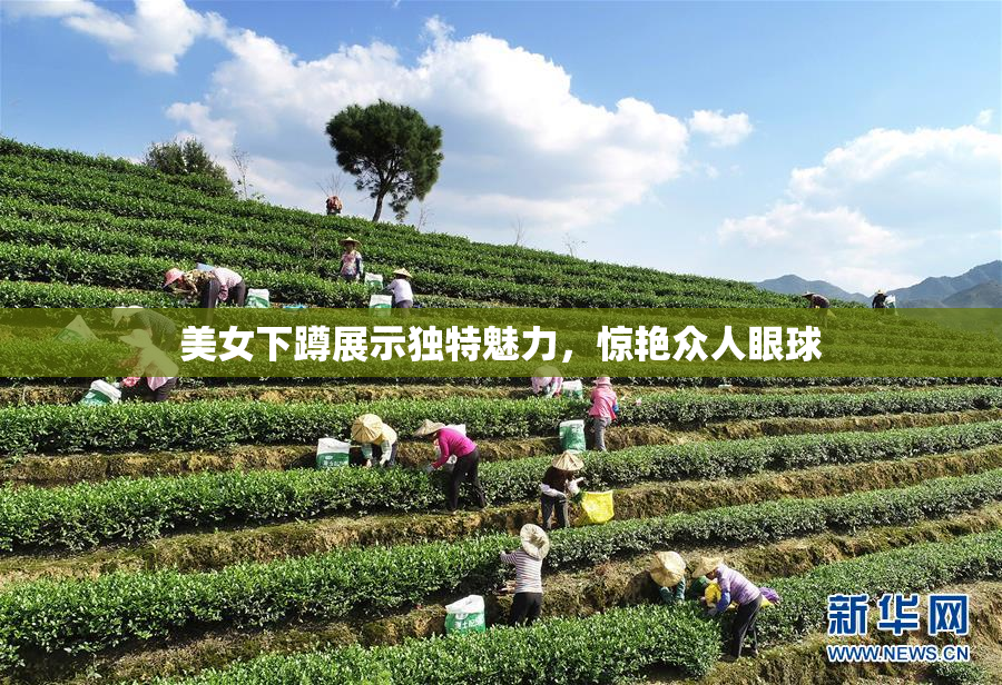 美女下蹲展示独特魅力，惊艳众人眼球