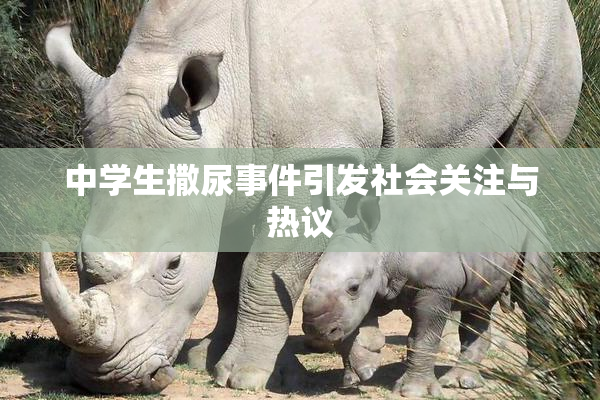 中学生撒尿事件引发社会关注与热议