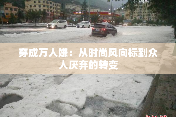 穿成万人嫌：从时尚风向标到众人厌弃的转变