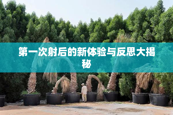 第一次射后的新体验与反思大揭秘
