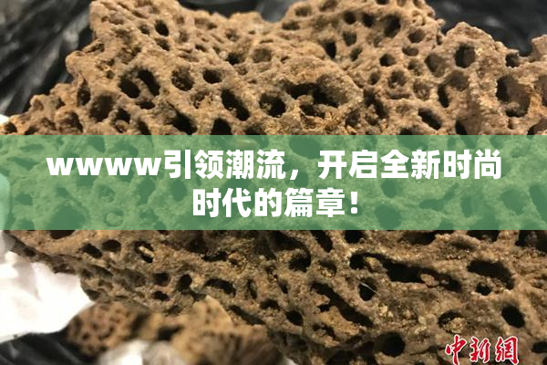 wwww引领潮流，开启全新时尚时代的篇章！