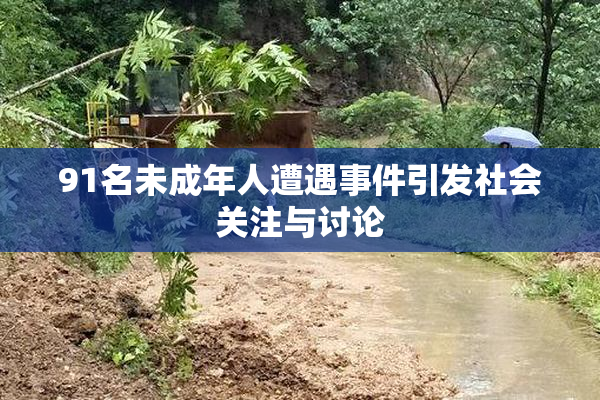 91名未成年人遭遇事件引发社会关注与讨论