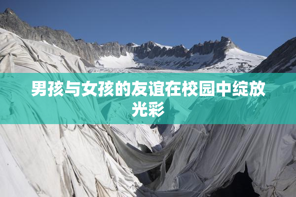 男孩与女孩的友谊在校园中绽放光彩