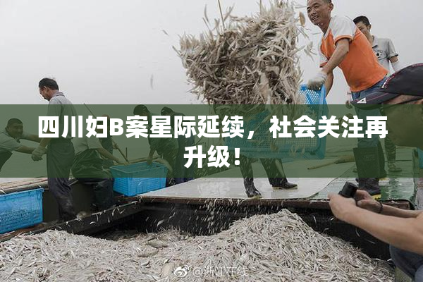 四川妇B案星际延续，社会关注再升级！