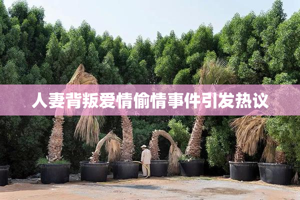人妻背叛爱情偷情事件引发热议