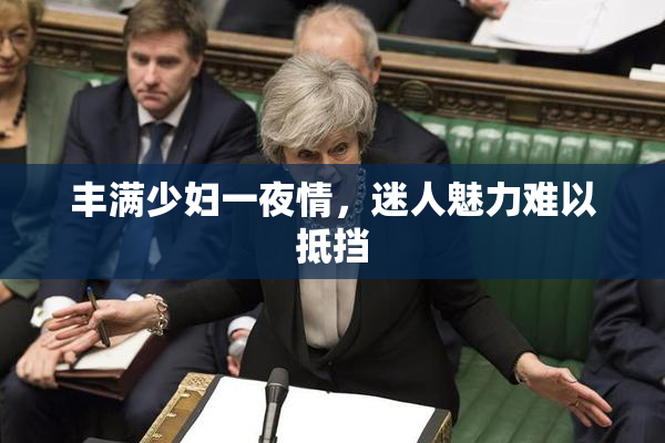 丰满少妇一夜情，迷人魅力难以抵挡
