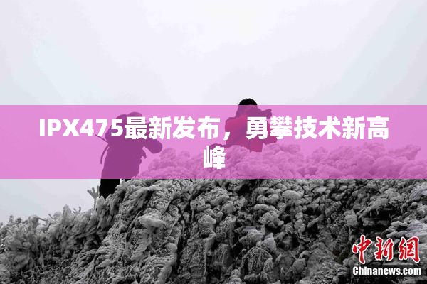 IPX475最新发布，勇攀技术新高峰