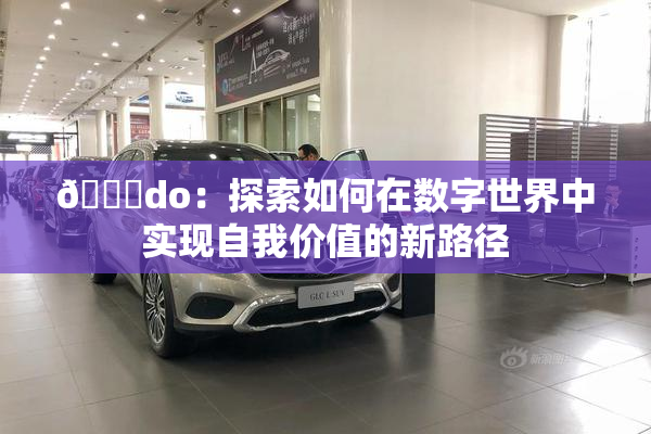 🔞do：探索如何在数字世界中实现自我价值的新路径