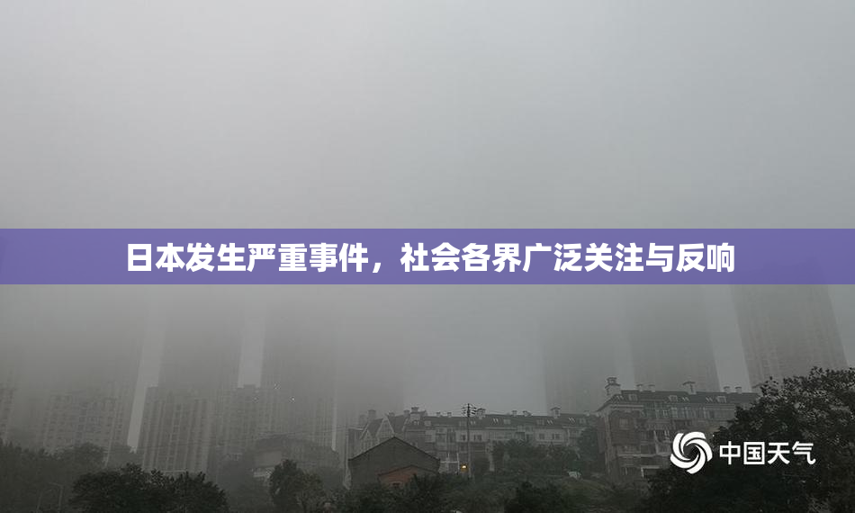 日本发生严重事件，社会各界广泛关注与反响