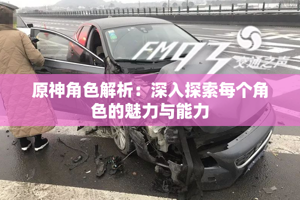 原神角色解析：深入探索每个角色的魅力与能力