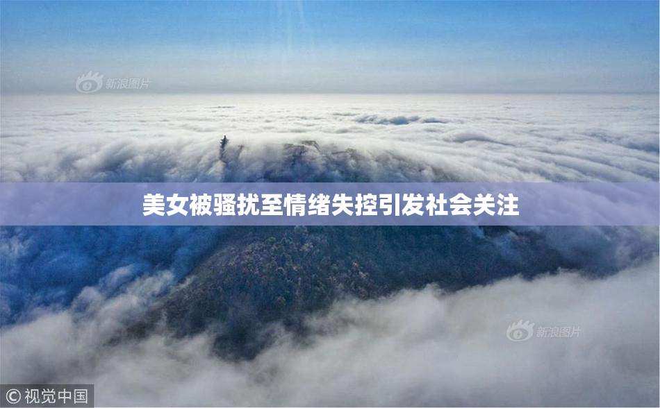 美女被骚扰至情绪失控引发社会关注