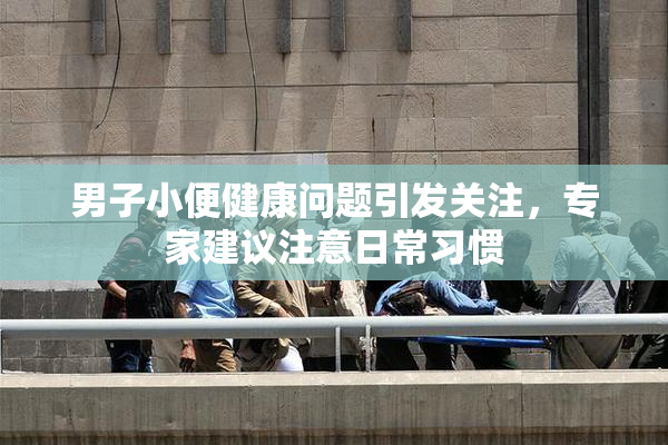 男子小便健康问题引发关注，专家建议注意日常习惯