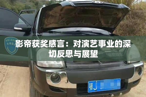 影帝获奖感言：对演艺事业的深切反思与展望
