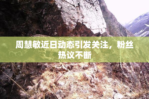 周慧敏近日动态引发关注，粉丝热议不断
