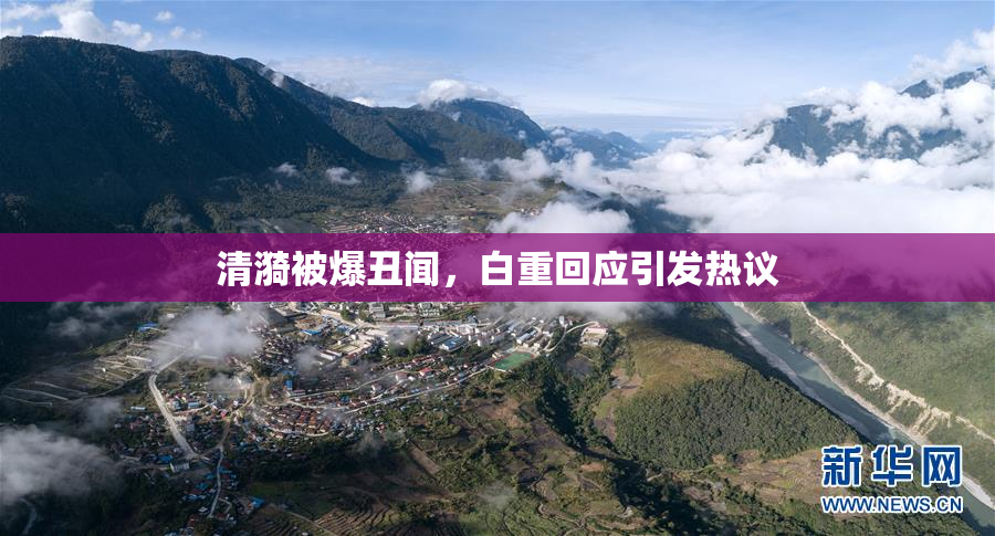清漪被爆丑闻，白重回应引发热议