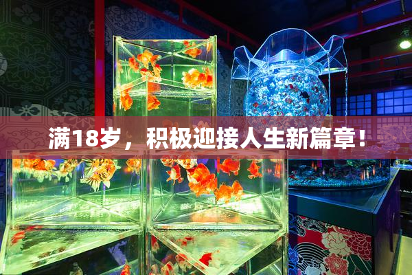 满18岁，积极迎接人生新篇章！