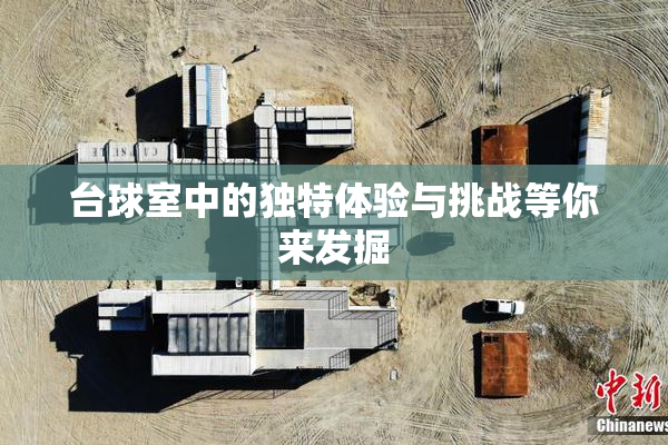 台球室中的独特体验与挑战等你来发掘