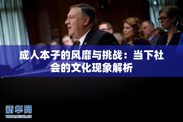成人本子的风靡与挑战：当下社会的文化现象解析